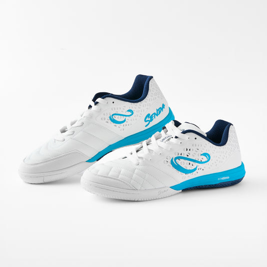Senda Ushuaia Pro 2.0 White/Blue Futsal Shoes