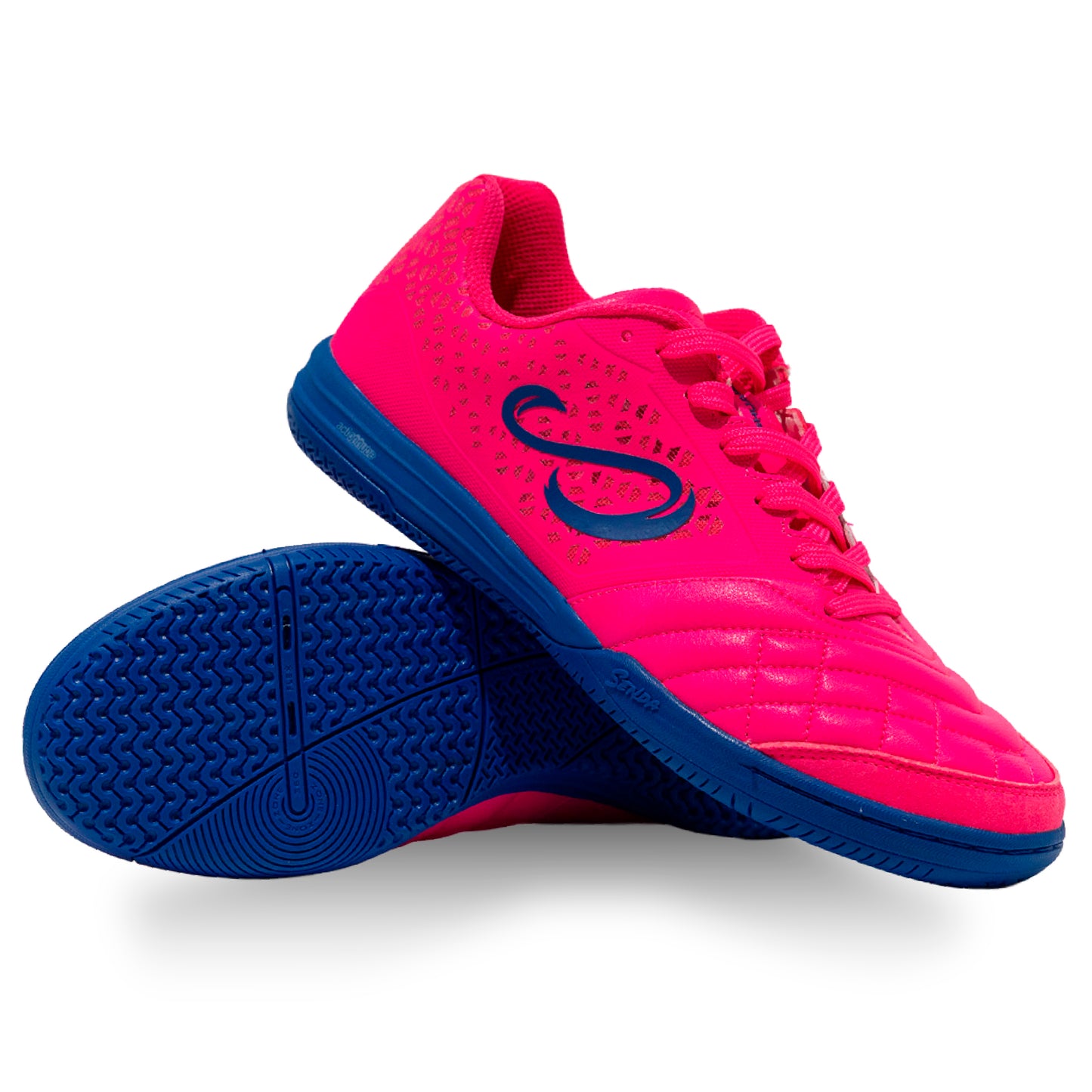 Senda Ushuaia Pro 2.0 Knockout Pink/Blue SPECIAL EDITION Futsal Shoes