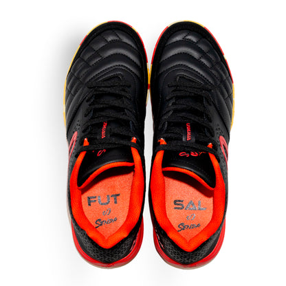 Senda Ushuaia Pro 2.0 Black/Orange Camo SPECIAL EDITION Futsal Shoes