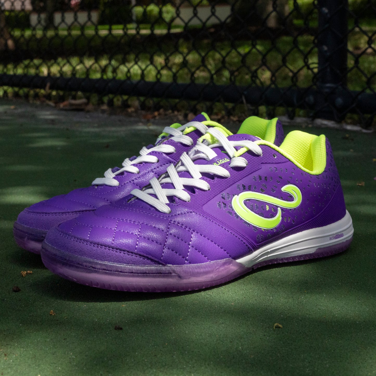 Senda Ushuaia Pro 2.0 Purple/Electric Green SPECIAL EDITION Futsal Shoes