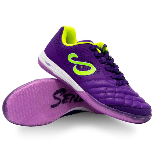 Senda Ushuaia Pro 2.0 Purple/Electric Green SPECIAL EDITION Futsal Shoes