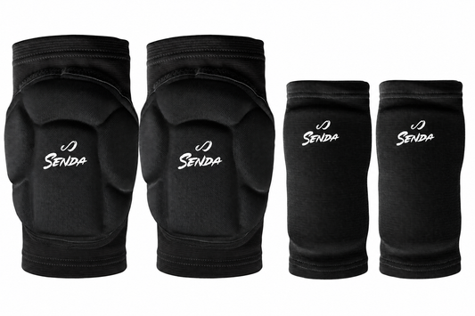 Senda Goalkeeper Protective Combo Kit: Knee and Elbow Pads