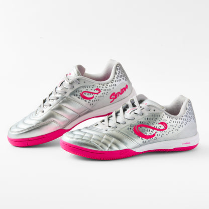 Senda Ushuaia Pro 2.0 Silver/Fuchsia SPECIAL EDITION Futsal Shoes